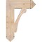 Ekena Millwork Legacy Arts & Crafts Smooth Bracket, Douglas Fir, 5 1/2"W x 20"D x 28"H BKT06X20X28LEC03SDF - alternate 4